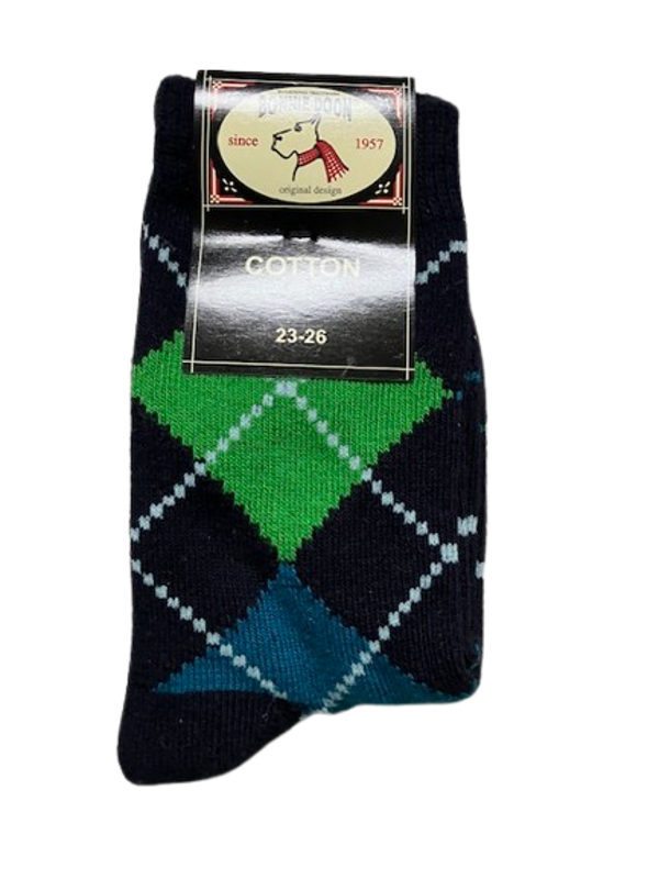 Bonnie Doon argyle sokken maat 23/26