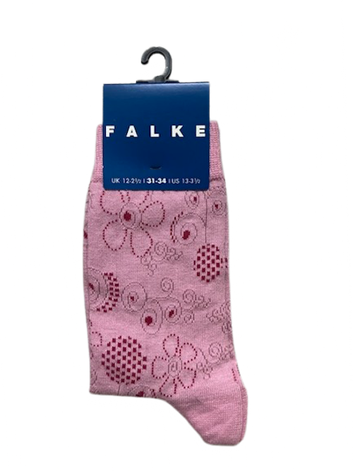 Falke kinder sokken maat 31/34 mauve