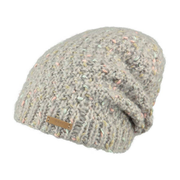 Barts oversizes beanie maat 53 oyster