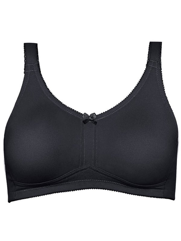 Naturana prothese BH met speciale bandjes maat 85C zwart