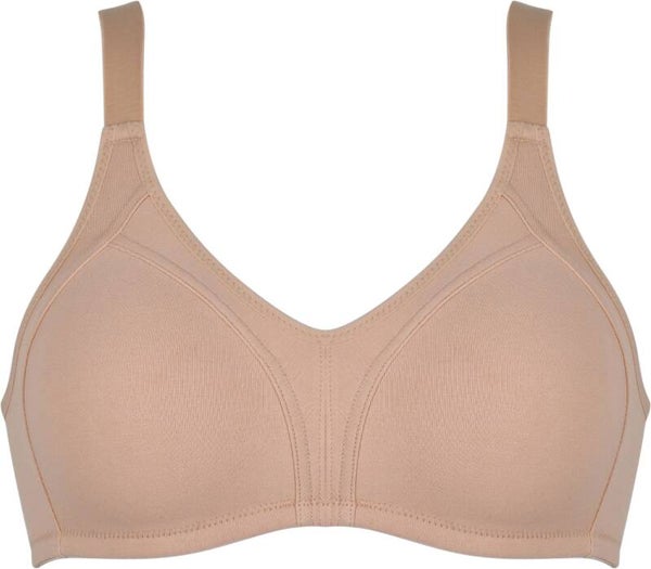 Naturana naadloze soft BH zonder beugels maat 75D beige