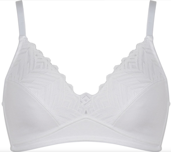 Naturana soft BH zonder beugels maat 90B wit