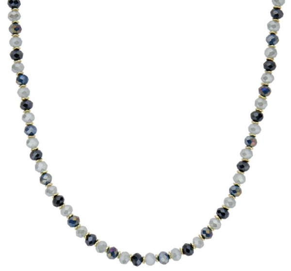 Ketting 42 cm blauw