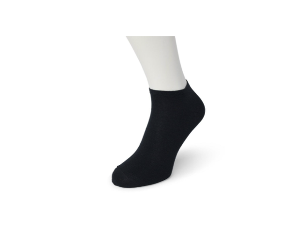 BONNIE DOON plain short sock/sneaker sokken maat 31/34 navy