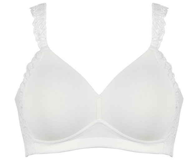 Naturana t-shirt BH sidesmoother maat 85D ivoor