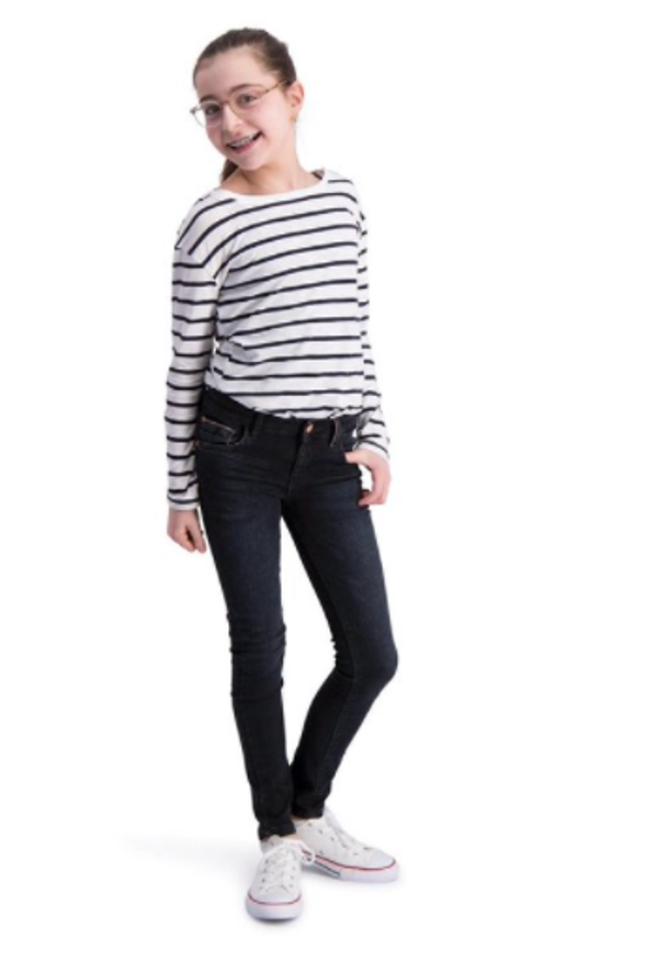 BOOF impulse donker blauwe skinny jeans 158