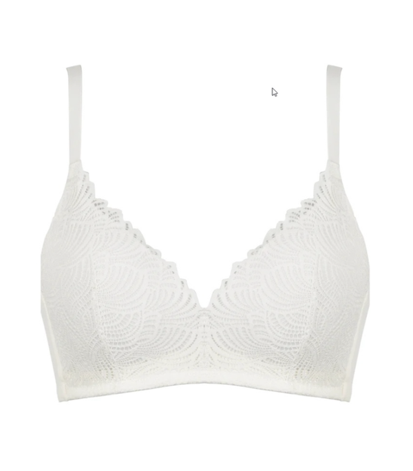 Naturana padded soft BH zonder beugels maat 95D ecru
