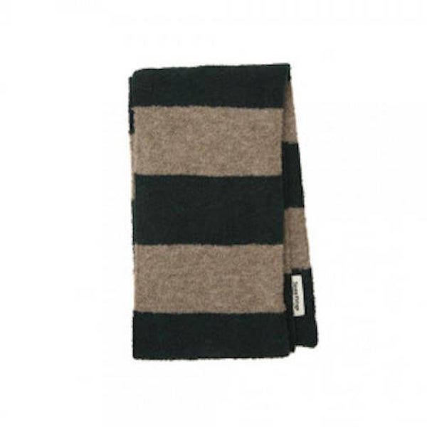 Tocoto Vintage gestreepte sjaal one size groen
