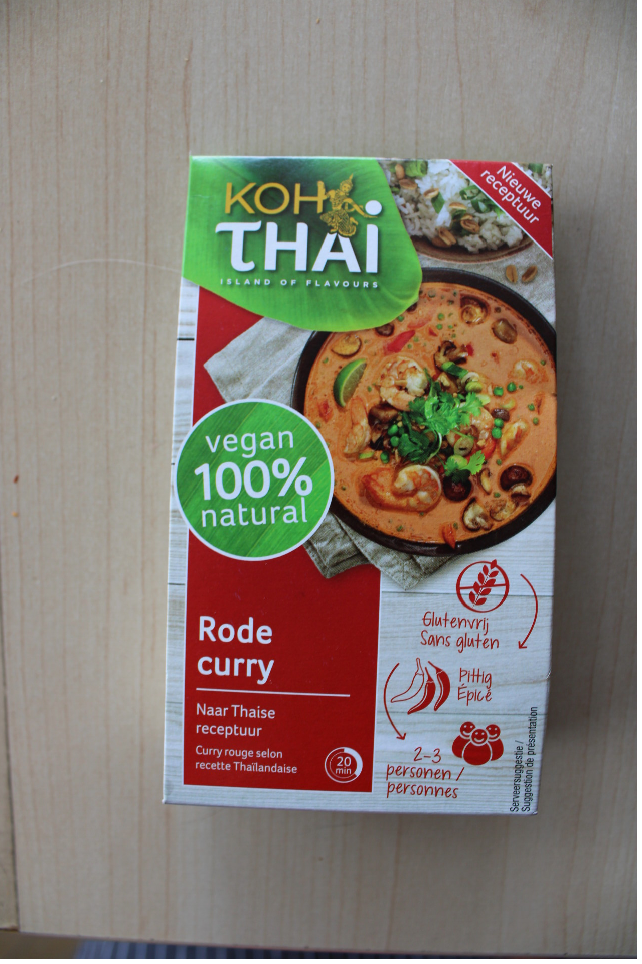 Koh Thai rode curry 2 / Albert Heijn AH / Produkten | Rudy's kookboek