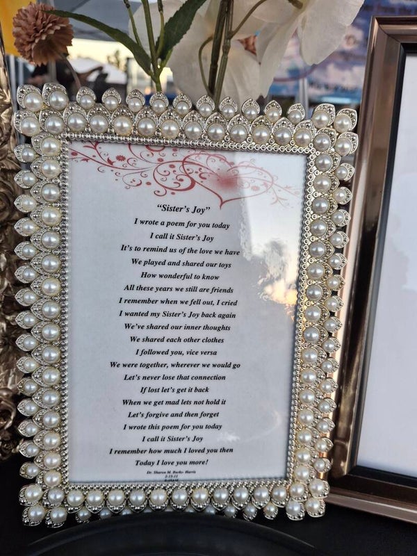 picture framed poems