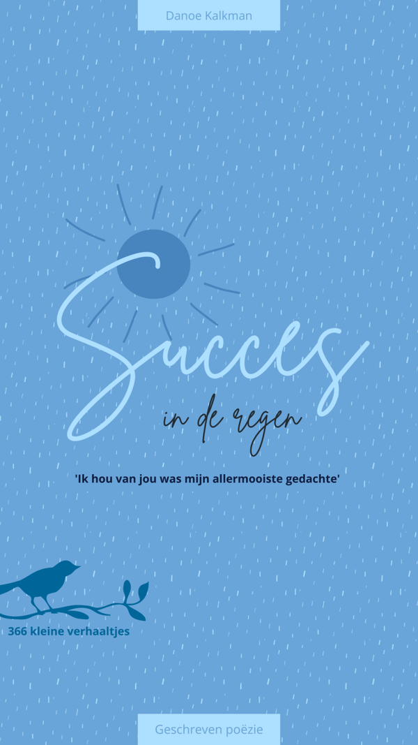 Succes in de regen (omslagboekje)