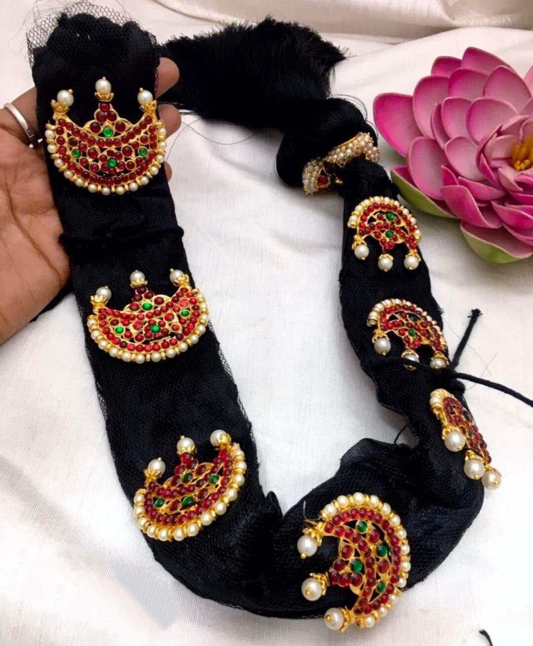 Hair Extension with Kunjalam