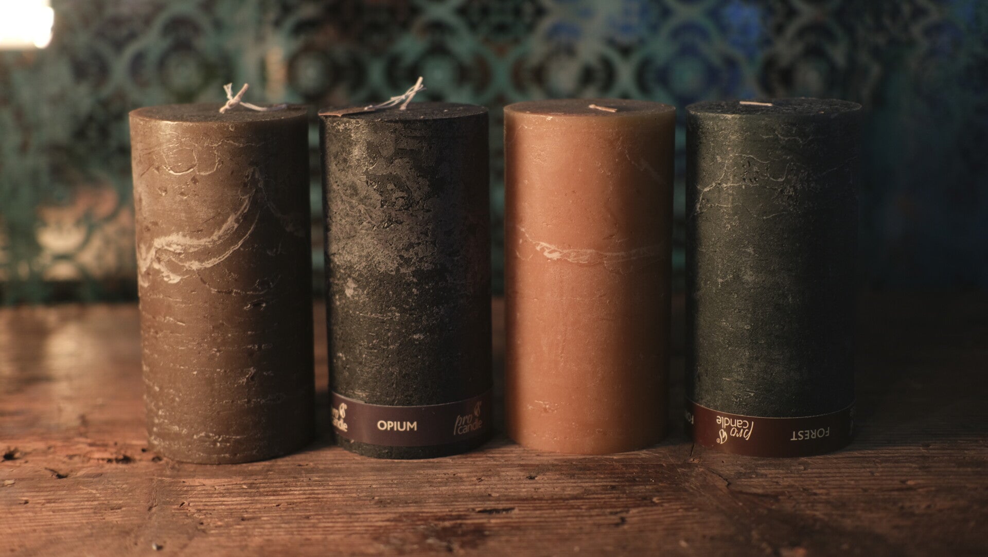 Świeca rustykalna - Sztuka