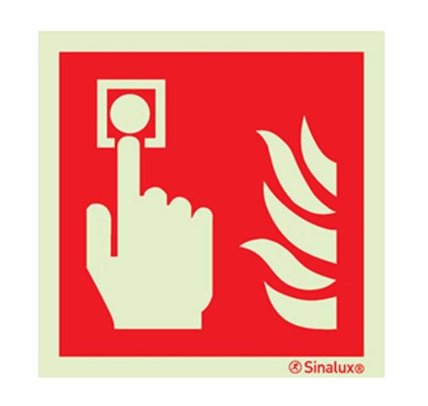 Pictogramme Alarme Feu