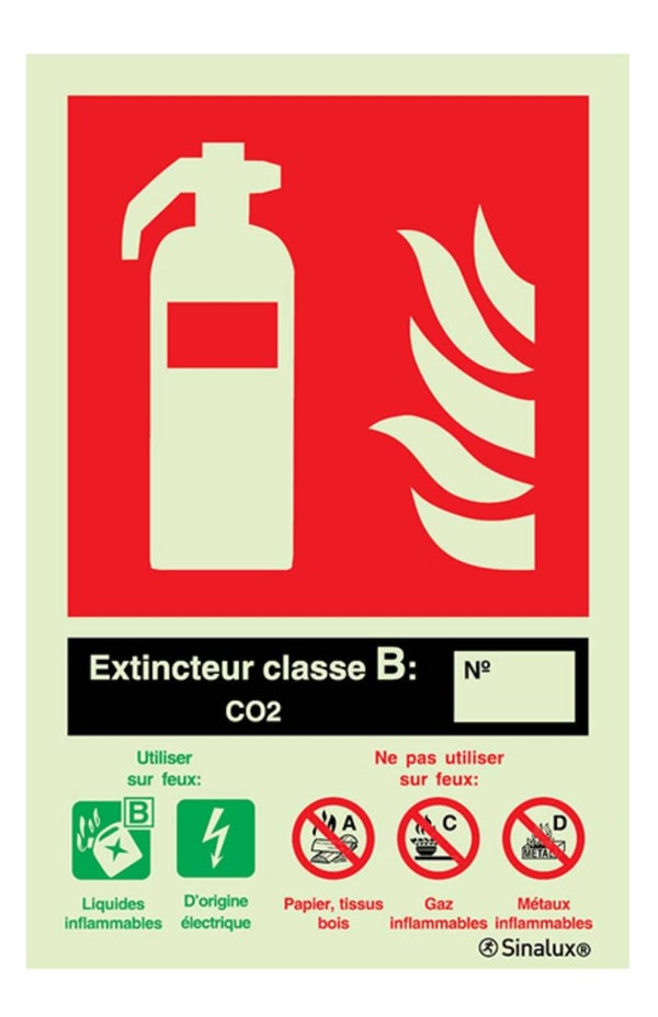 Pictogramme Classe B