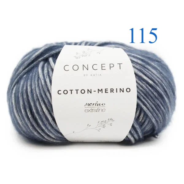 Katia Cotton Merino & Rainbow