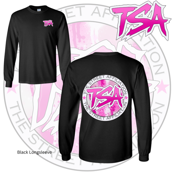 Pink Logo Longsleeve