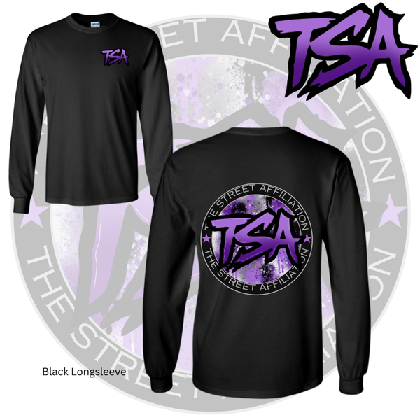 Purple Logo Longsleeve