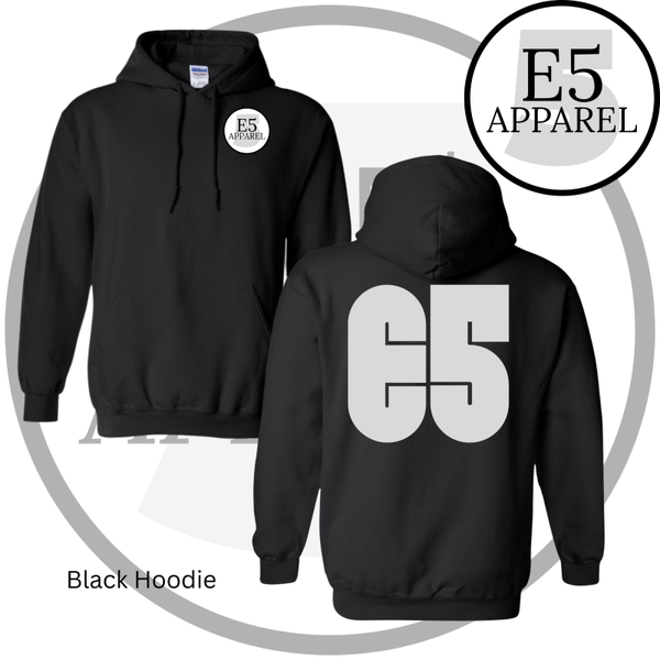 E5 Grey Logo Hoodie