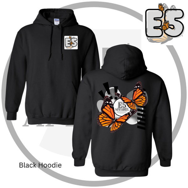 Butterflies Hoodie - E5 Apparel