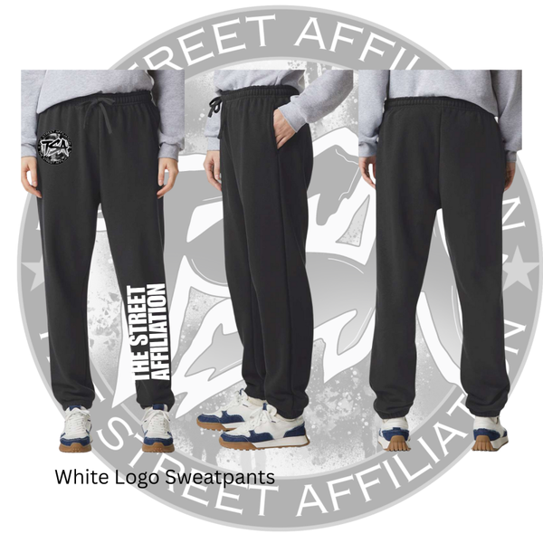 White Logo TSA Sweatpants