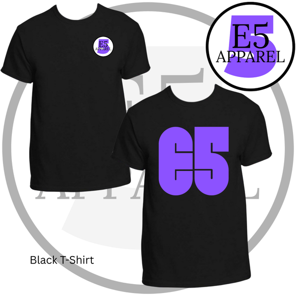 E5 Purple Logo Unisex T-Shirt