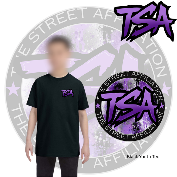 Purple Logo Youth Tee