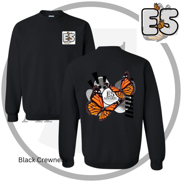 Butterflies Crewneck - E5 Apparel