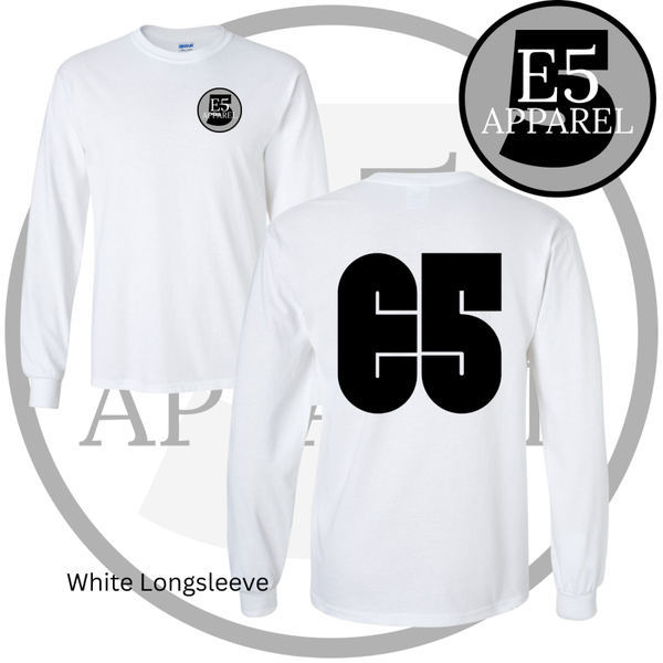 E5 Black Logo Longsleeve