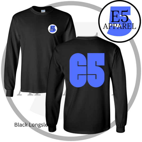 E5 Blue Logo Longsleeve