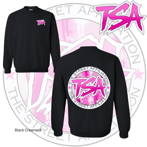 Pink Logo Crewneck