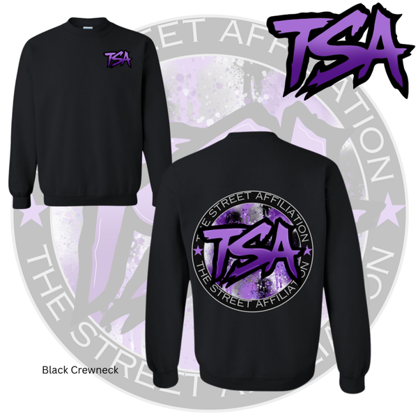 Purple Logo Crewneck