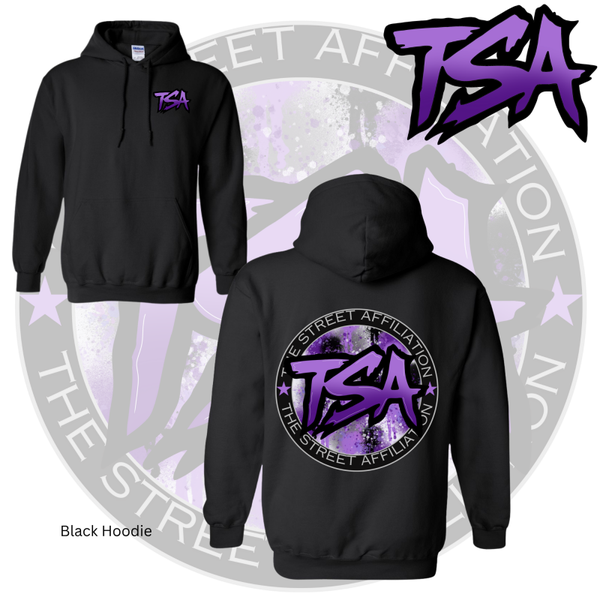 Purple Logo Hoodie
