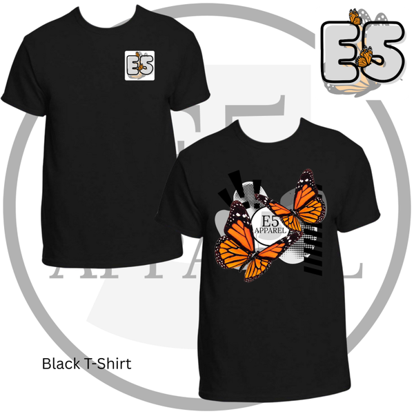 Butterflies Unisex T-Shirt - E5 Apparel