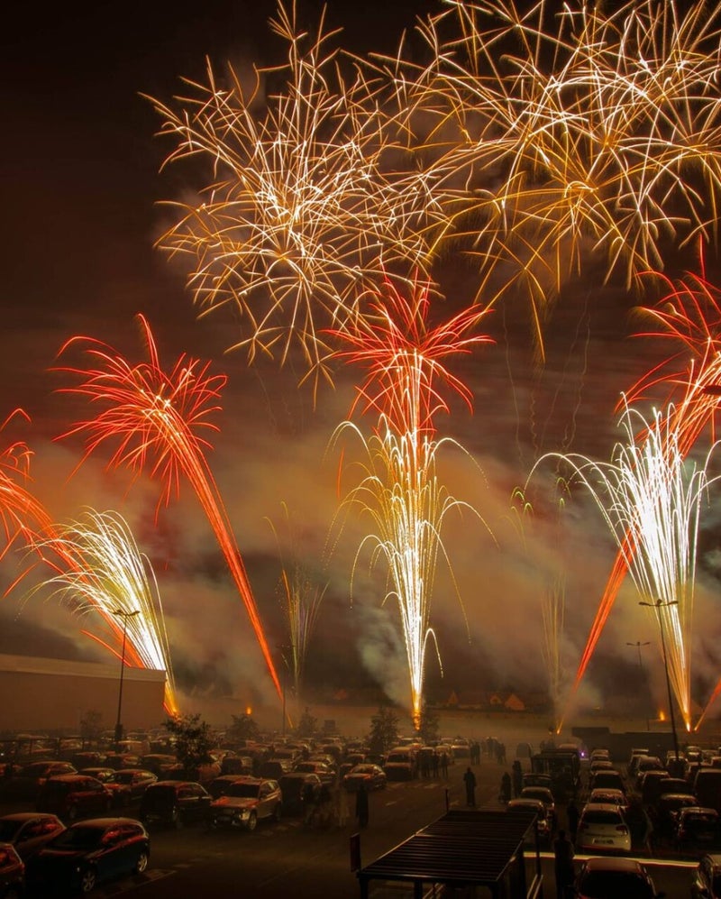 Feu d'artifice vendée globe 2024