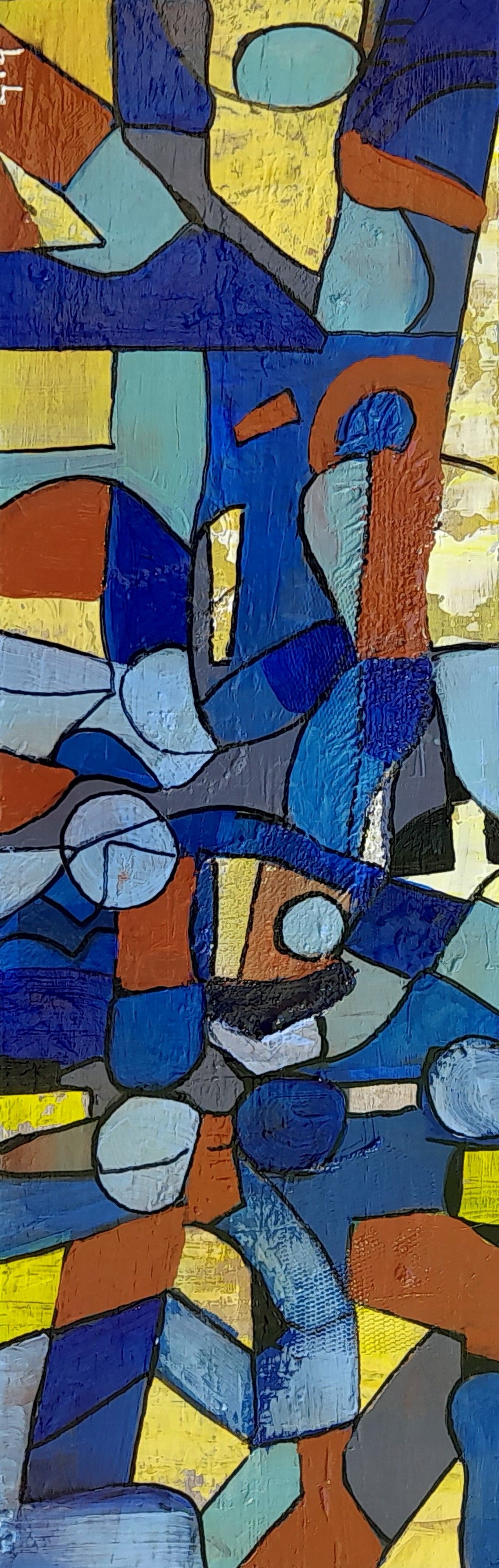 Un-FINI N° 21 Instinct 2 20x60 cm
