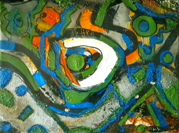 Un-FINI N° 10 Bratachia  30x40 cm