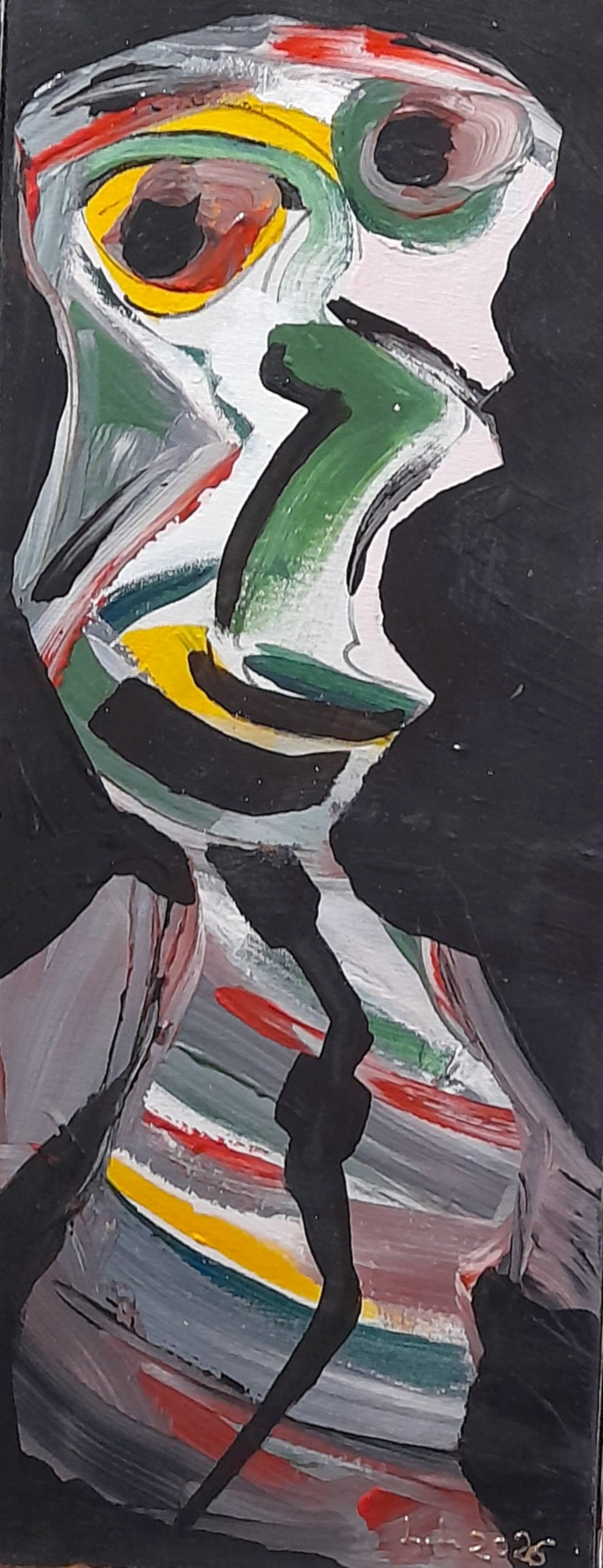 Un-FINI N° 13 YUL 20x50 cm