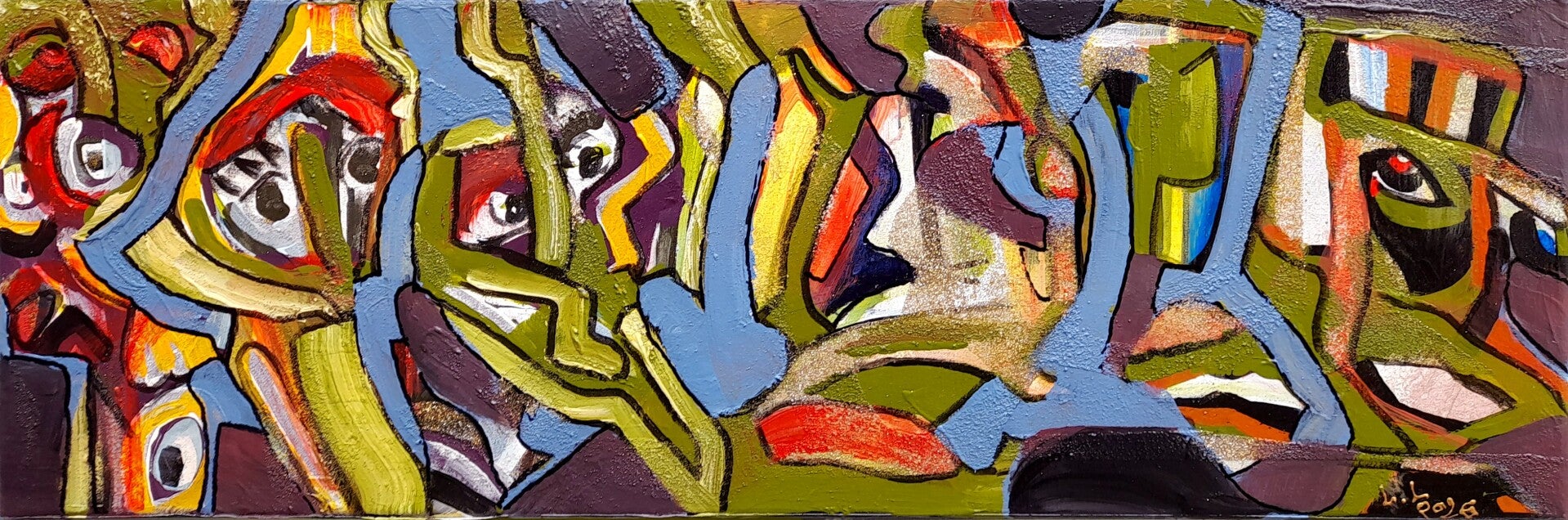 Un-FINI N° 19 Kenavo3 20x60 cm