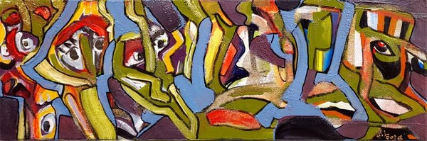 Un-FINI N° 19 Kenavo3 20x60 cm
