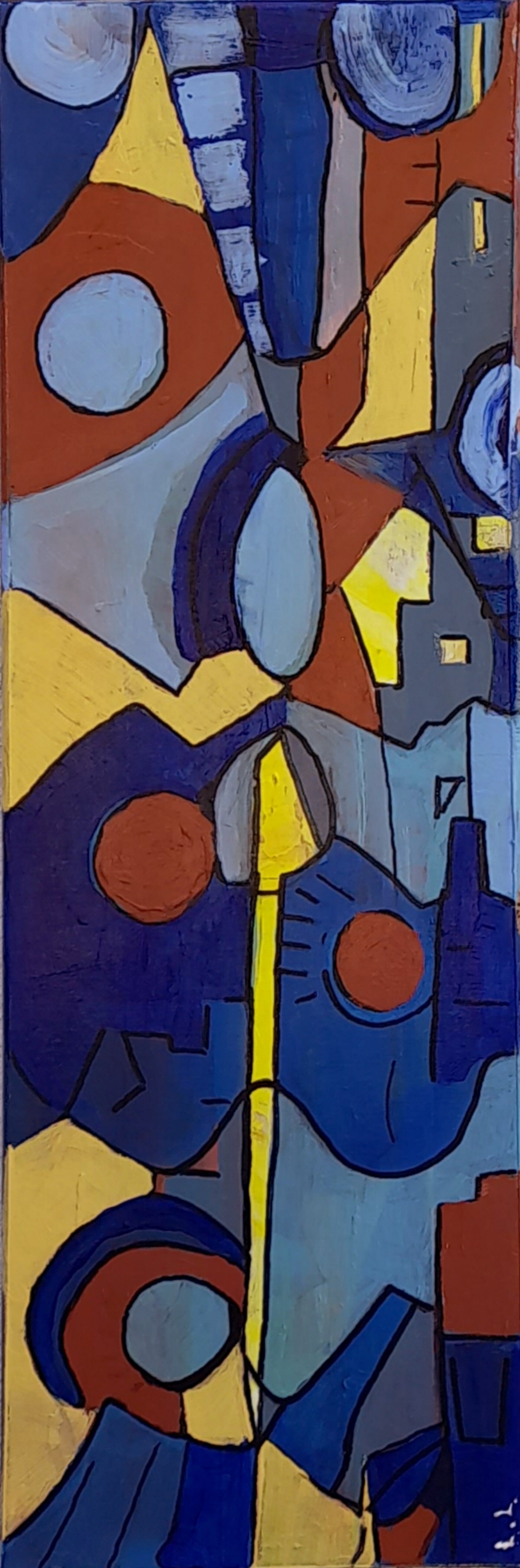 Un-FINI N° 20 Instinct 1 20x60 cm