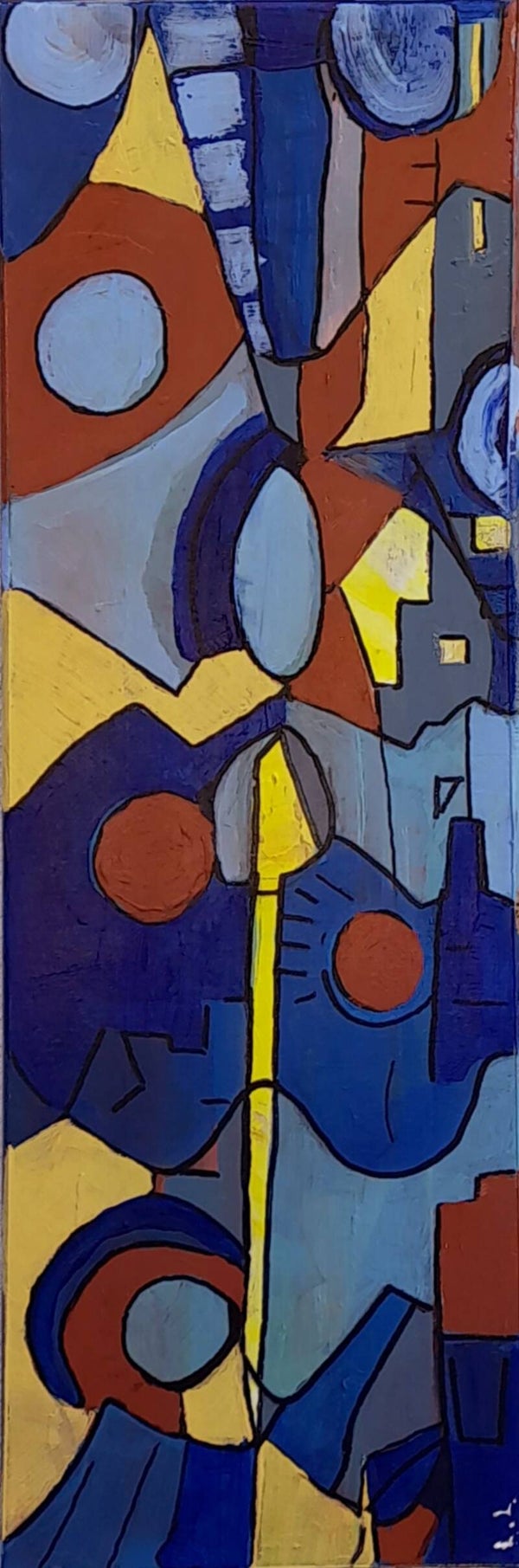 Un-FINI N° 20 Instinct 1 20x60 cm