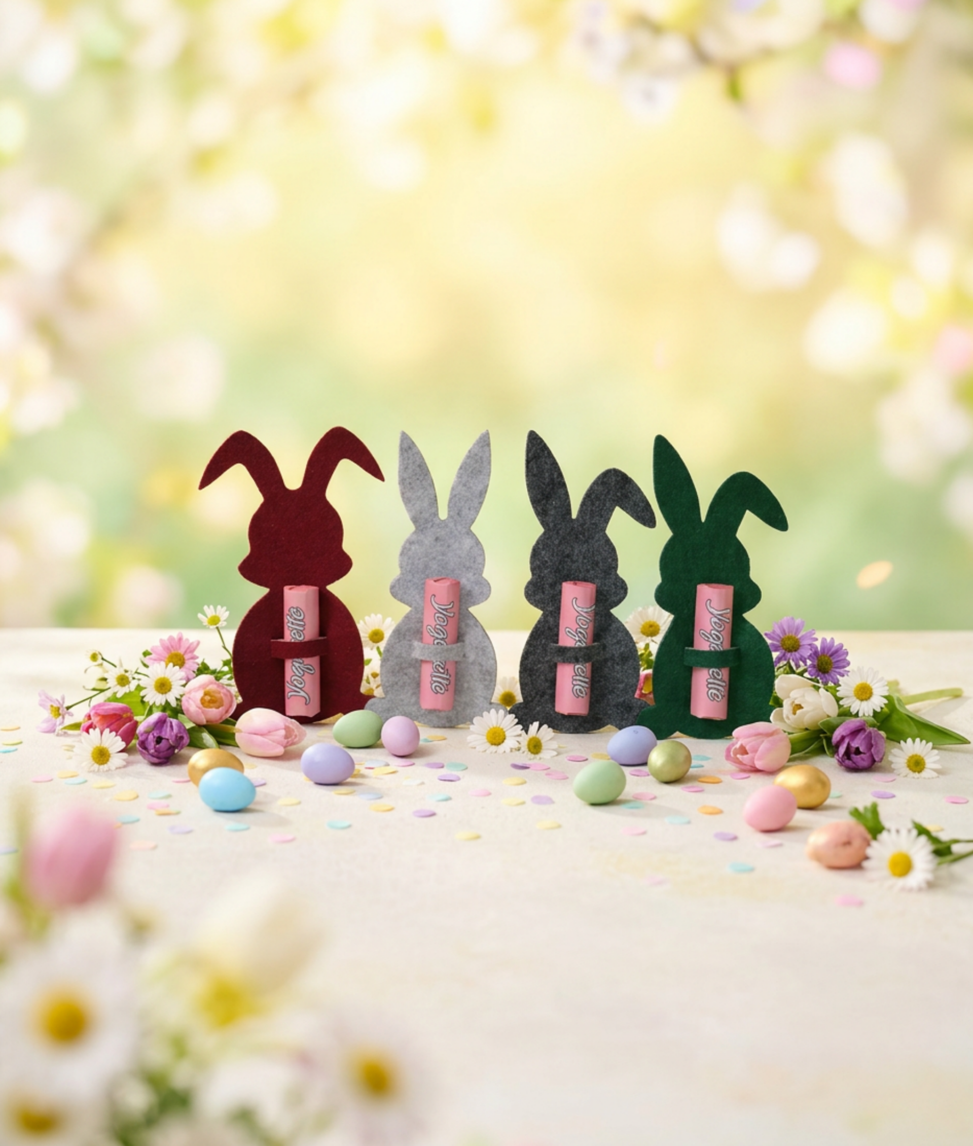 Filz Osterhase Geschenkidee Geldgeschenk Geschenkverpackung