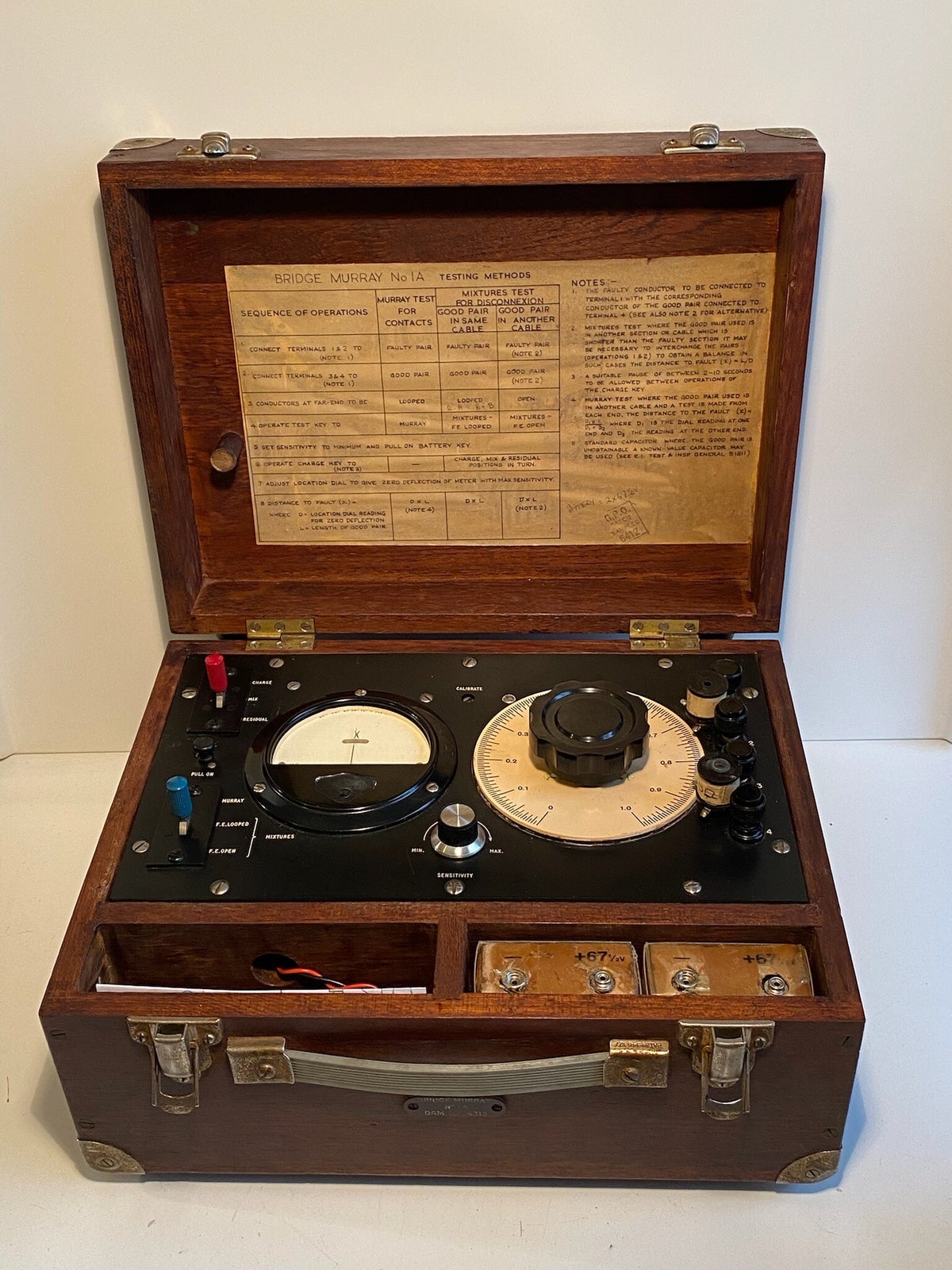 Wheatstone Bridge / Instruments | WimsMuseum