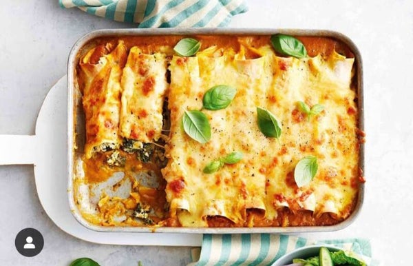 Pasta med rekker