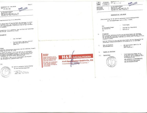 H&R Federn ABE Kopie