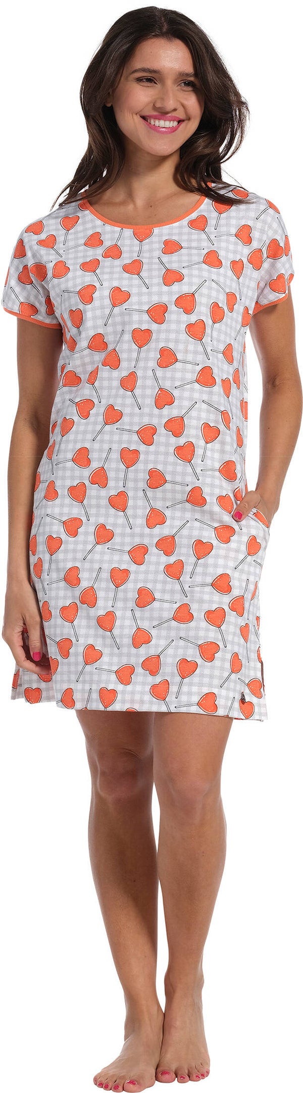 Pastunette nachthemd rose