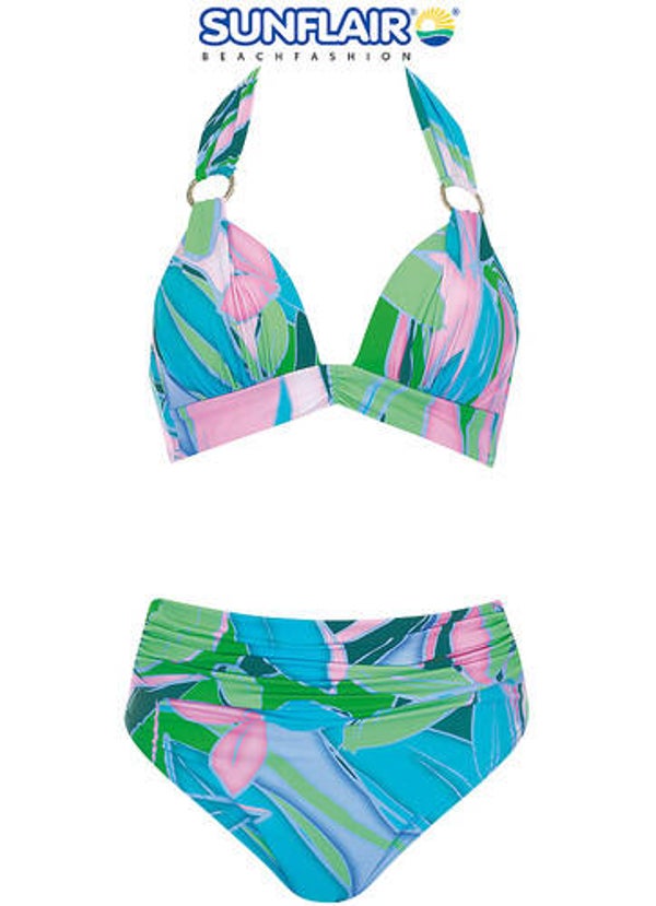 SUNFLAIR  HALTER BIKINI MET TAILLE SLIP NIEUW BINNEN