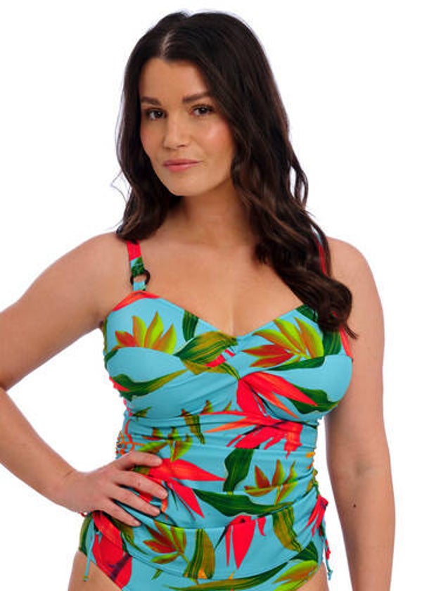FANTASIE PICHOLA TANKINI TOP MET SLIP MET INGEBOUWDE BH SLUITING