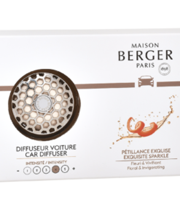 MAISON DE BERGER AUTO PARFUM PETTILANCE  MET HOUDER